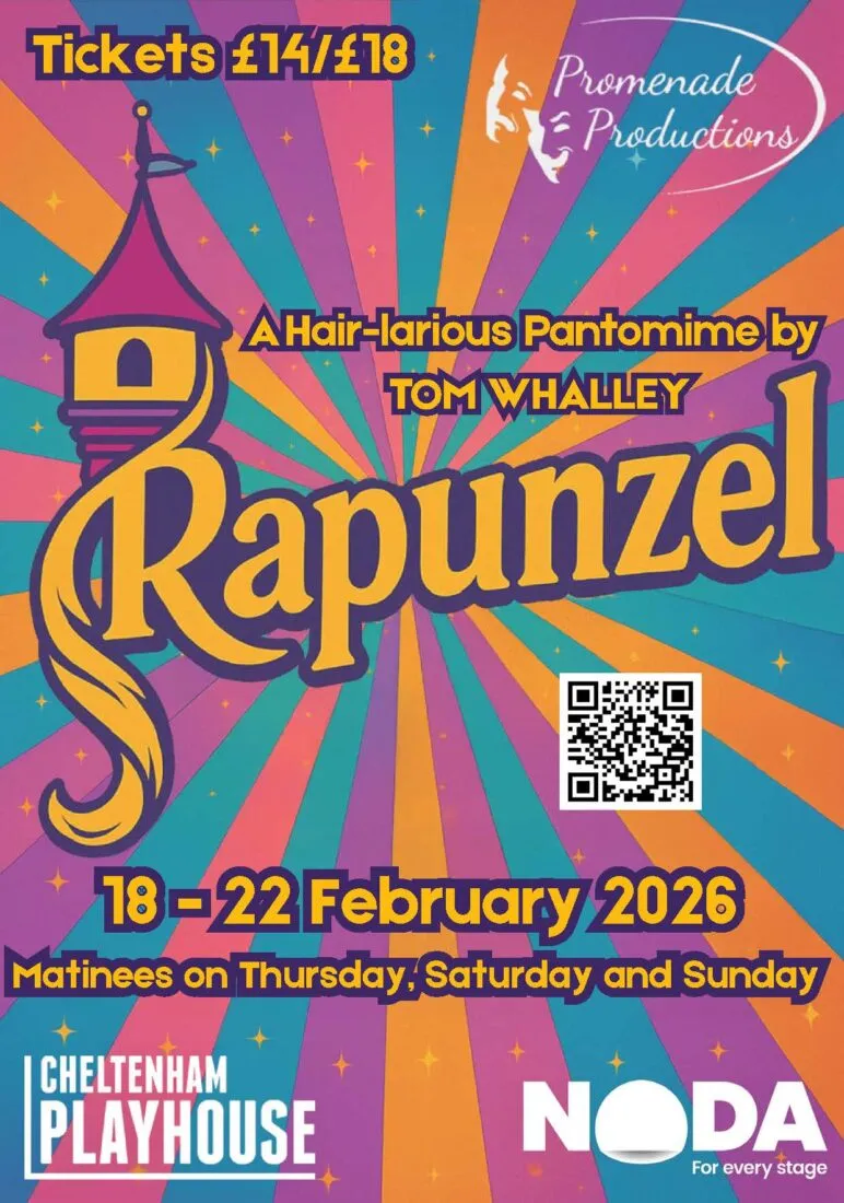 Rapunzel Poster with QR code