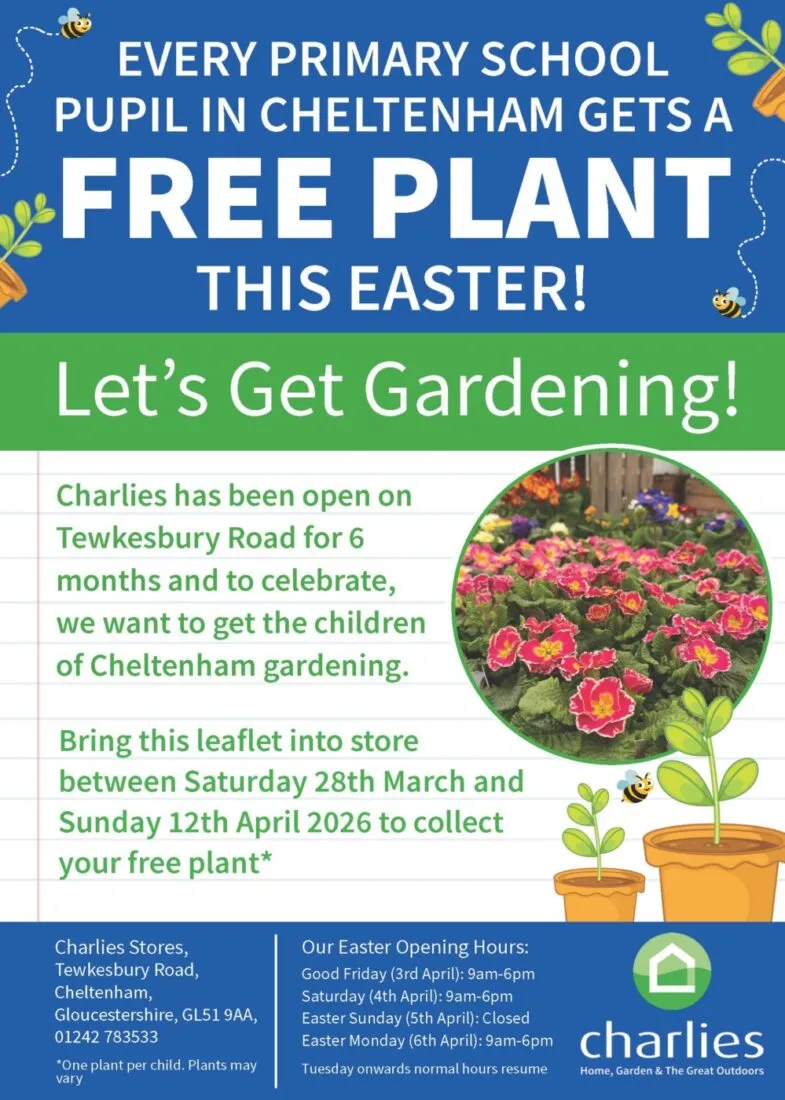 Let's get gardening A5 Flyer