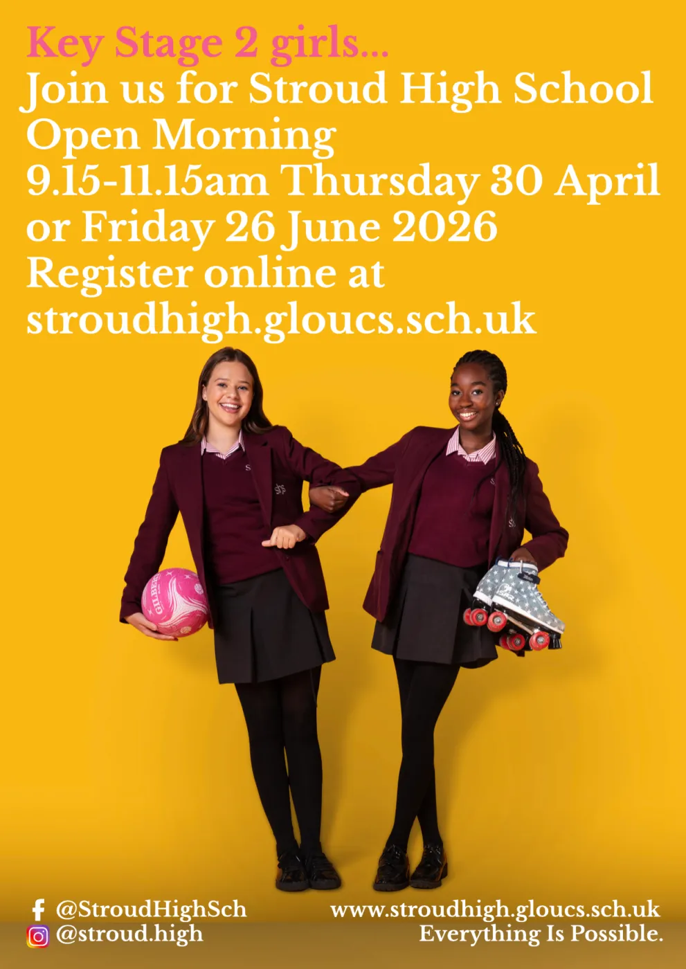 SHS Open Mornings 2026