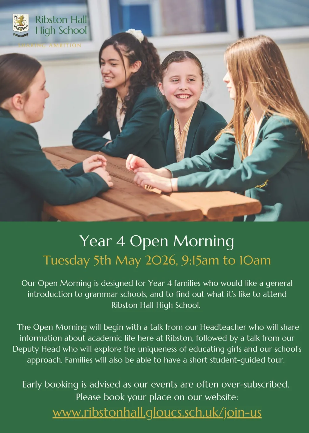 Year 4 Open Morning - May 2026