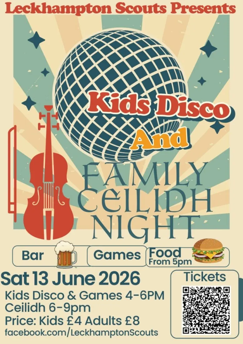 Leckhampton scouts family ceilidh