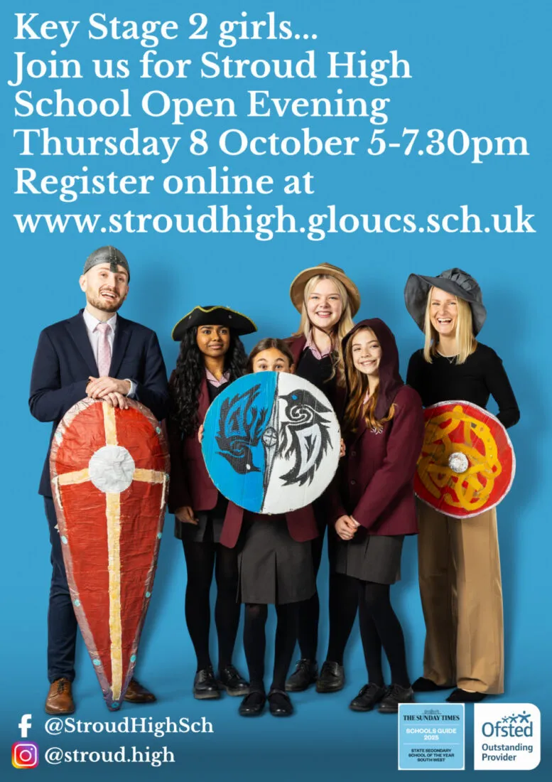 Stroud High Open Evening Flyer